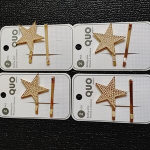 Urban Outfitters Gold Starfish Hair Accessories